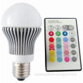 A55/A60 High Power LED bulbs With Remote Control, 1-5W LED light bulb